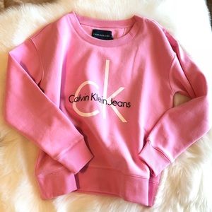NWT Calvin Klein Pink Pullover